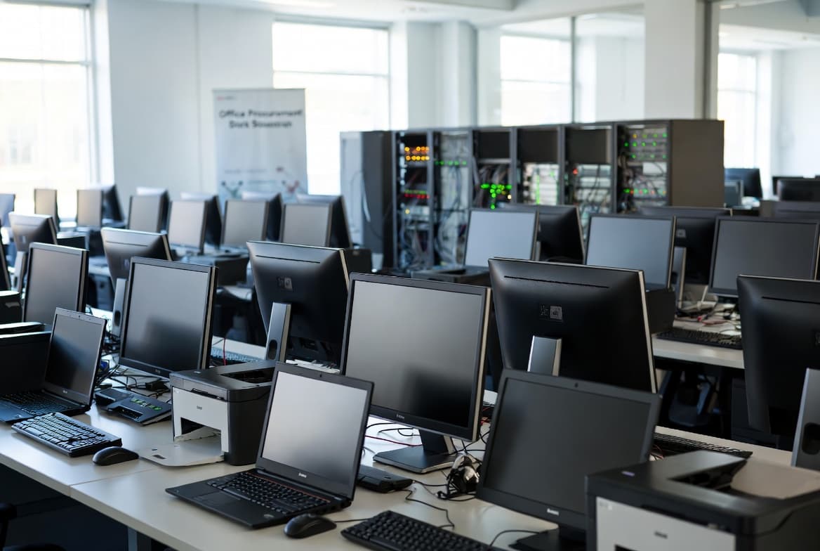 Office systems and workstations prepared for business deployment